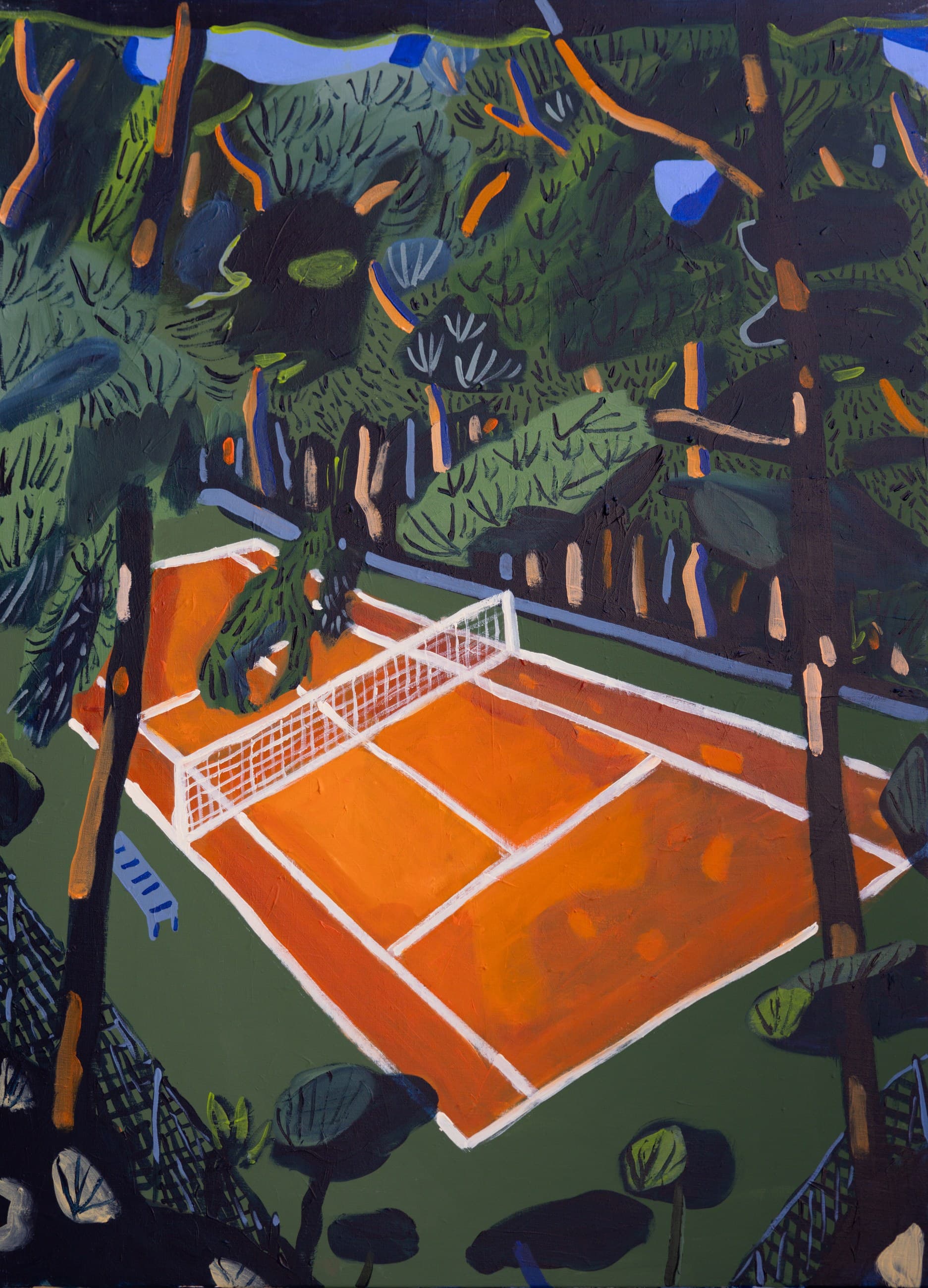 « Femme se peignant », Julien Laporte
