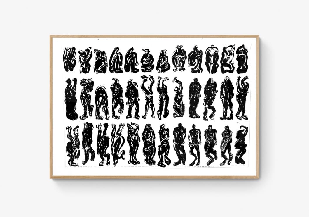 “Little shy dancer of Bordeaux black”, Issi Nanabeyin