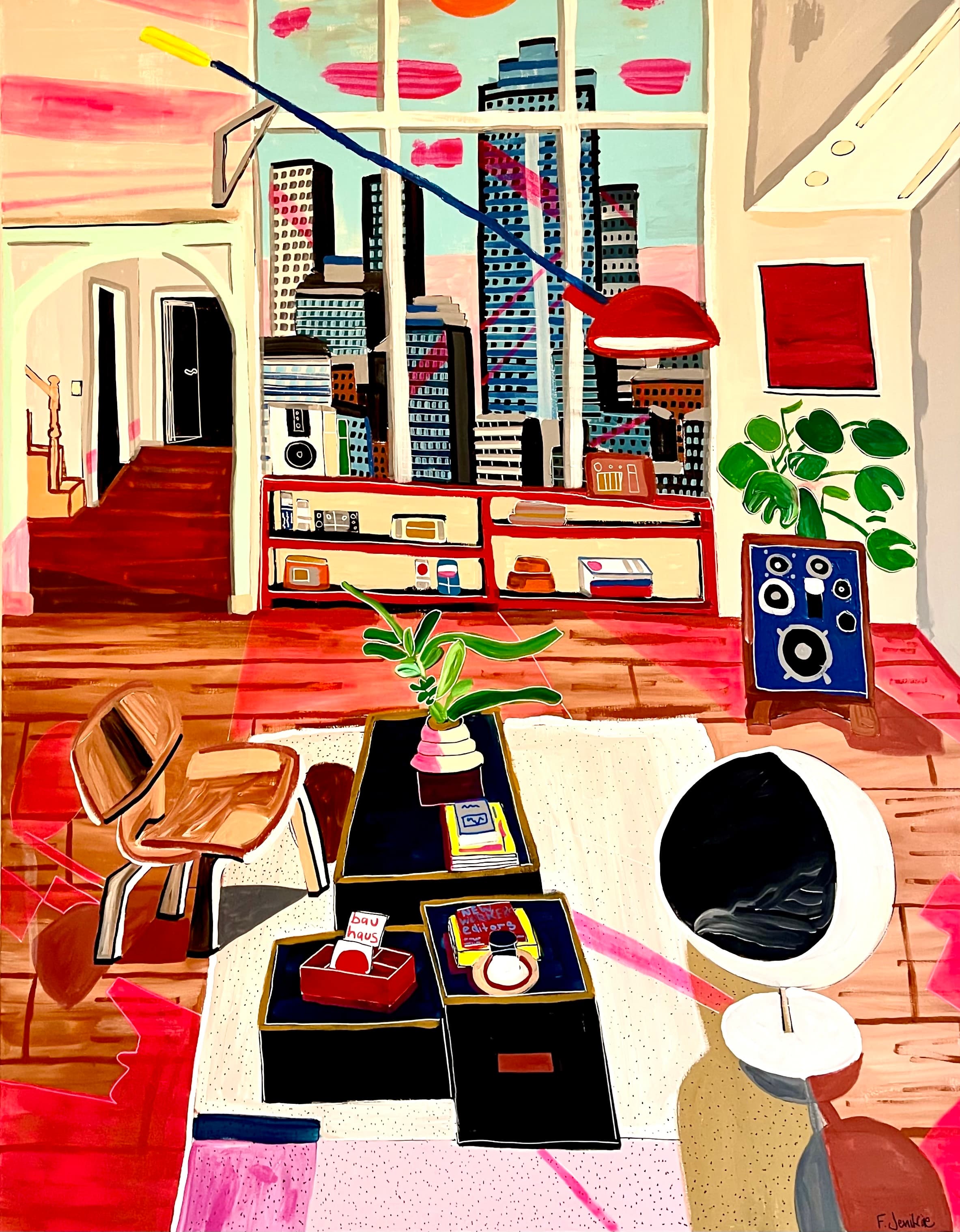 « Living Room and San Francisco », Filipp Jenikäe