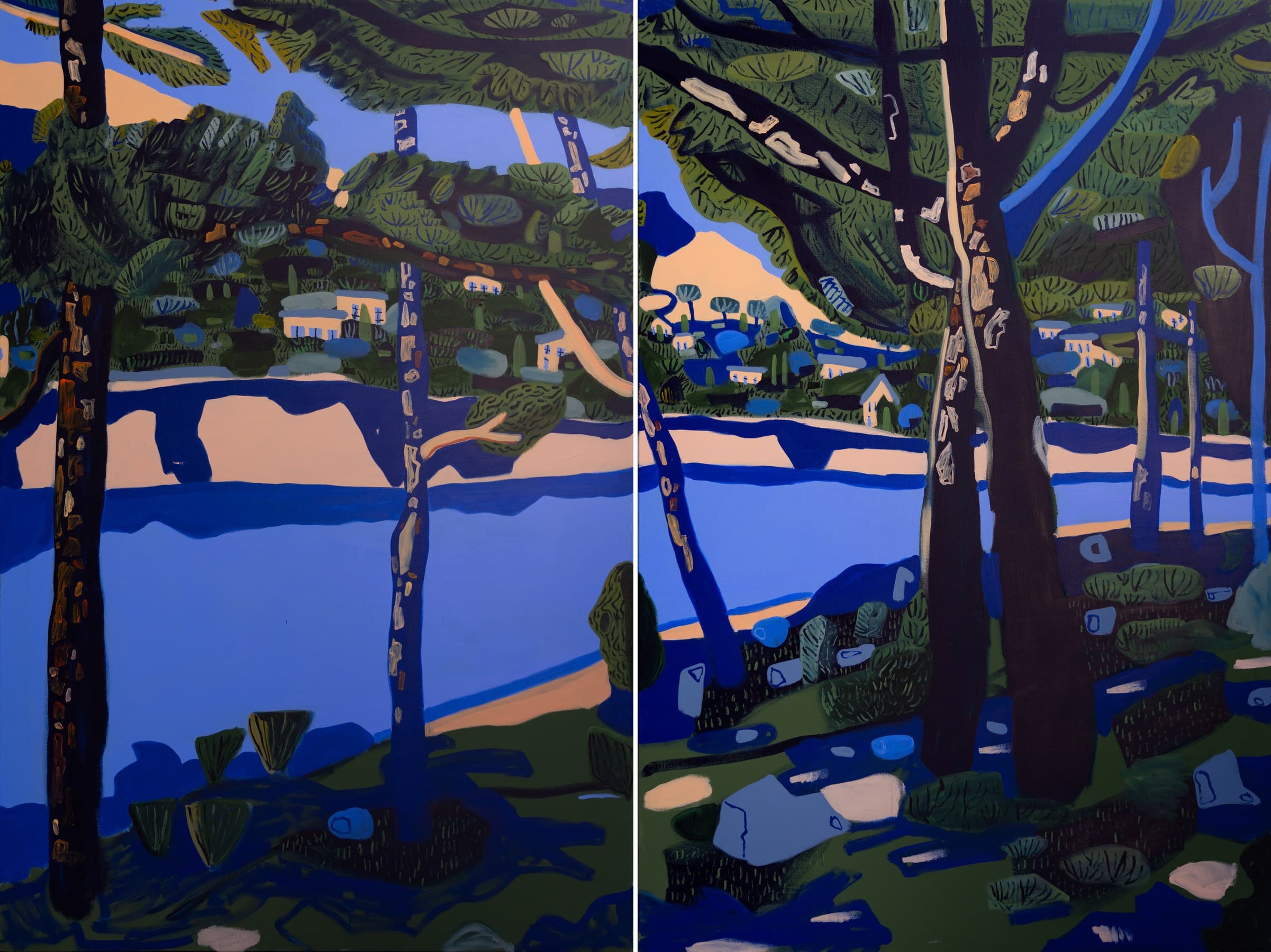 « Rivage — diptyque », Julien Laporte