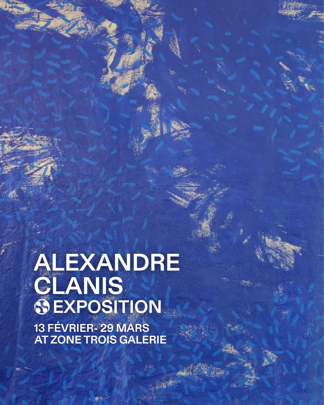 Visuel de l'exposition « Grande Ourse » à Zone Trois Galerie, Bordeaux