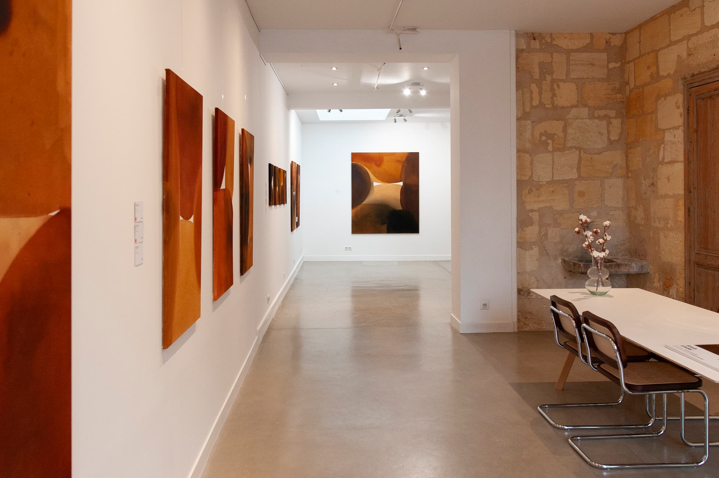 Vue de l’exposition « Anaïs Vindel » à Zone Trois Galerie, Bordeaux