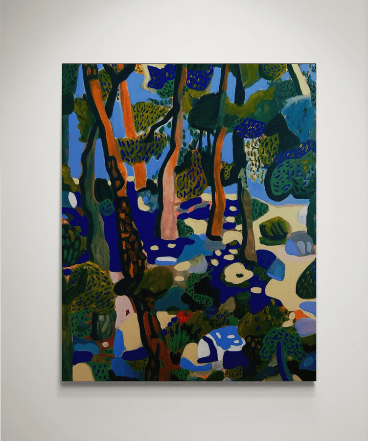 “Arbres et printemps”, Julien Laporte