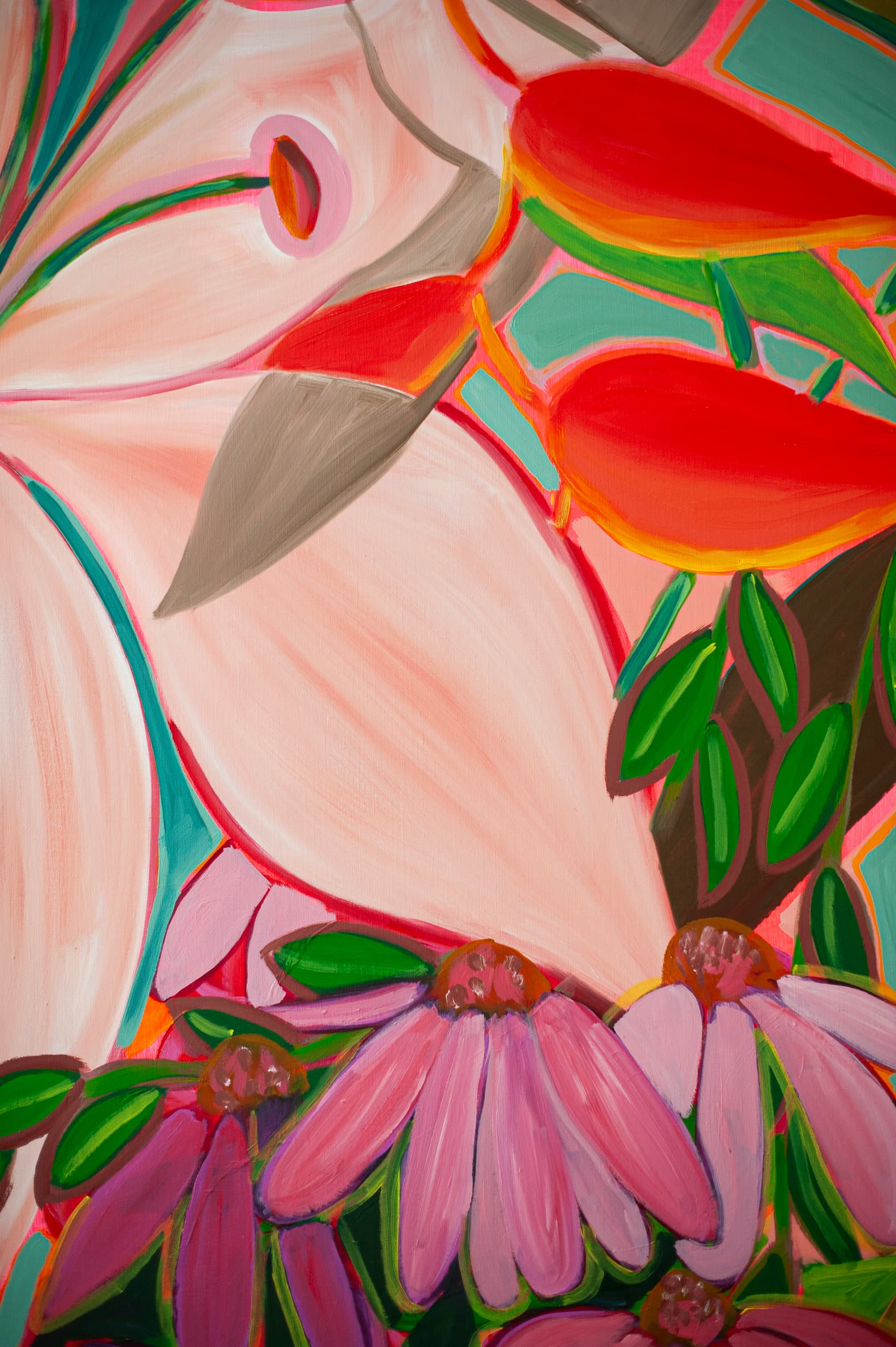Vue de l’exposition « Duda Moraes » à Zone Trois Galerie, Bordeaux