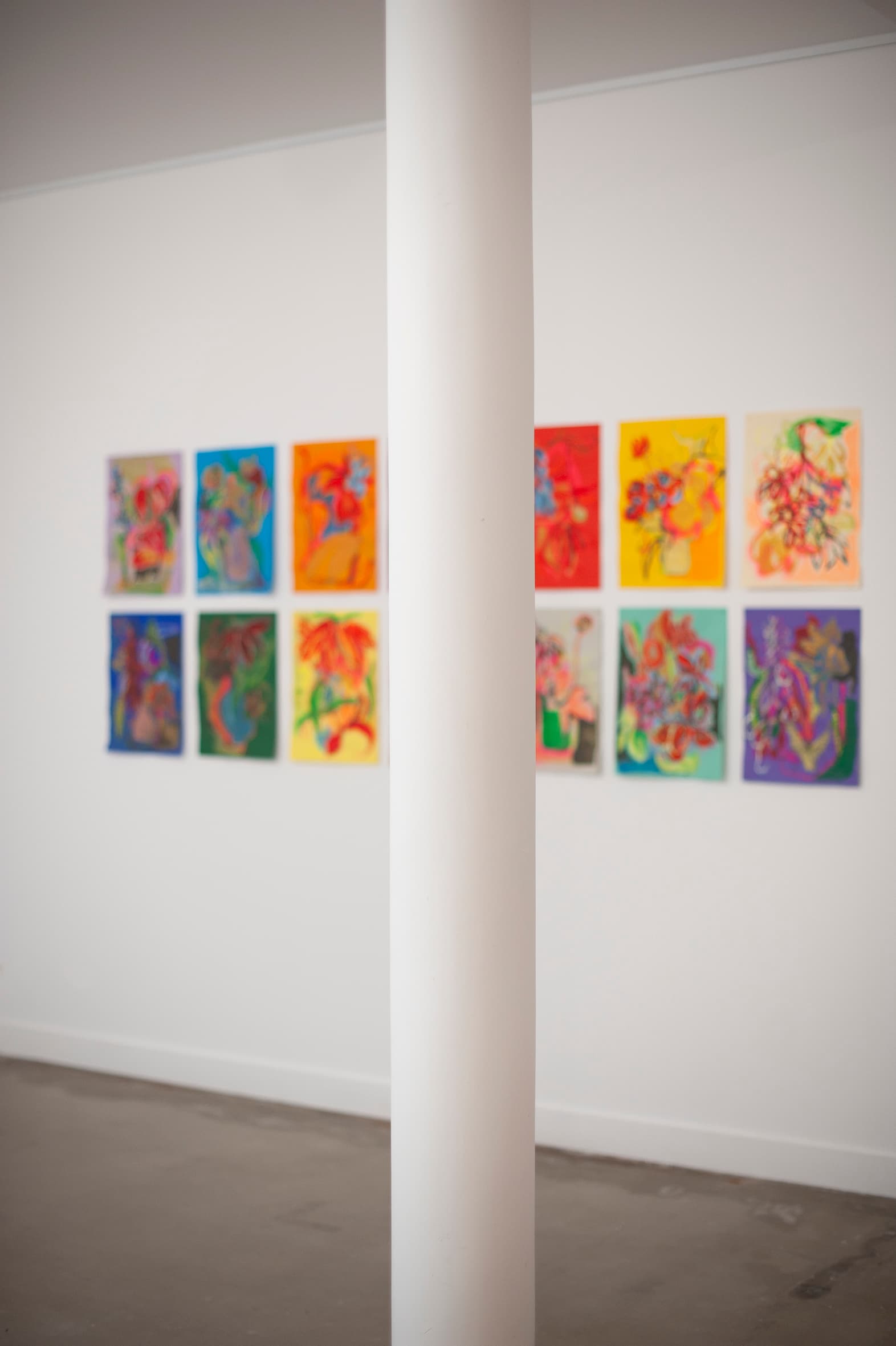 Vue de l’exposition « Duda Moraes » à Zone Trois Galerie, Bordeaux