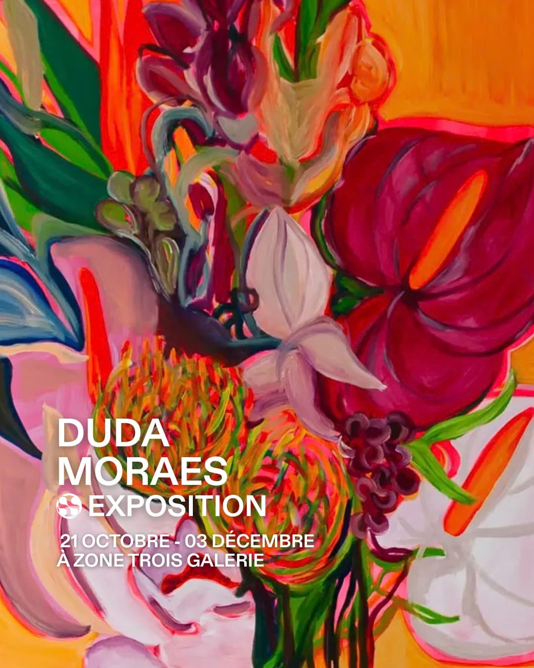 Visuel de l'exposition « Duda Moraes » à Zone Trois Galerie, Bordeaux