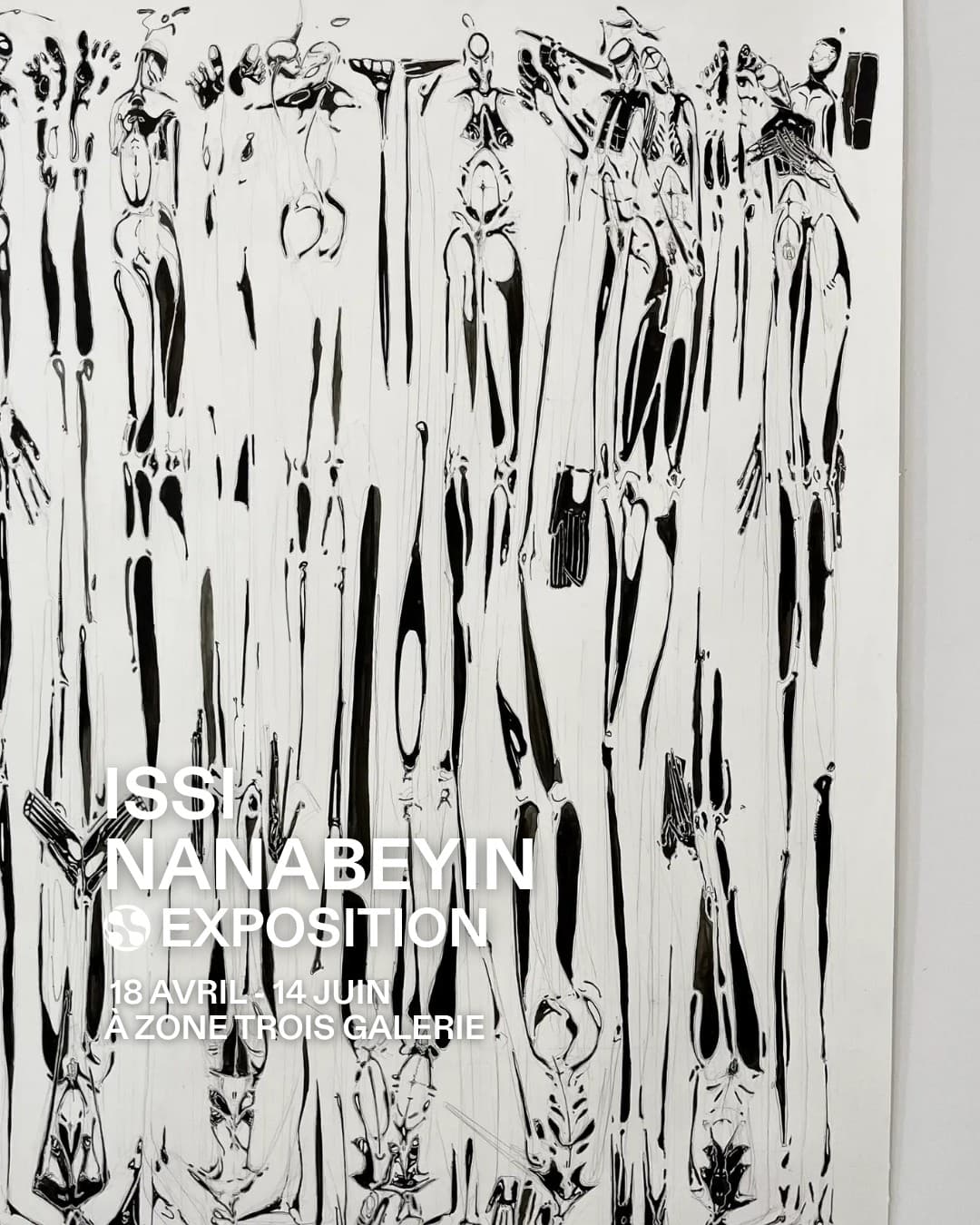 Visuel de l'exposition « Here by Dragons » à Zone Trois Galerie, Bordeaux