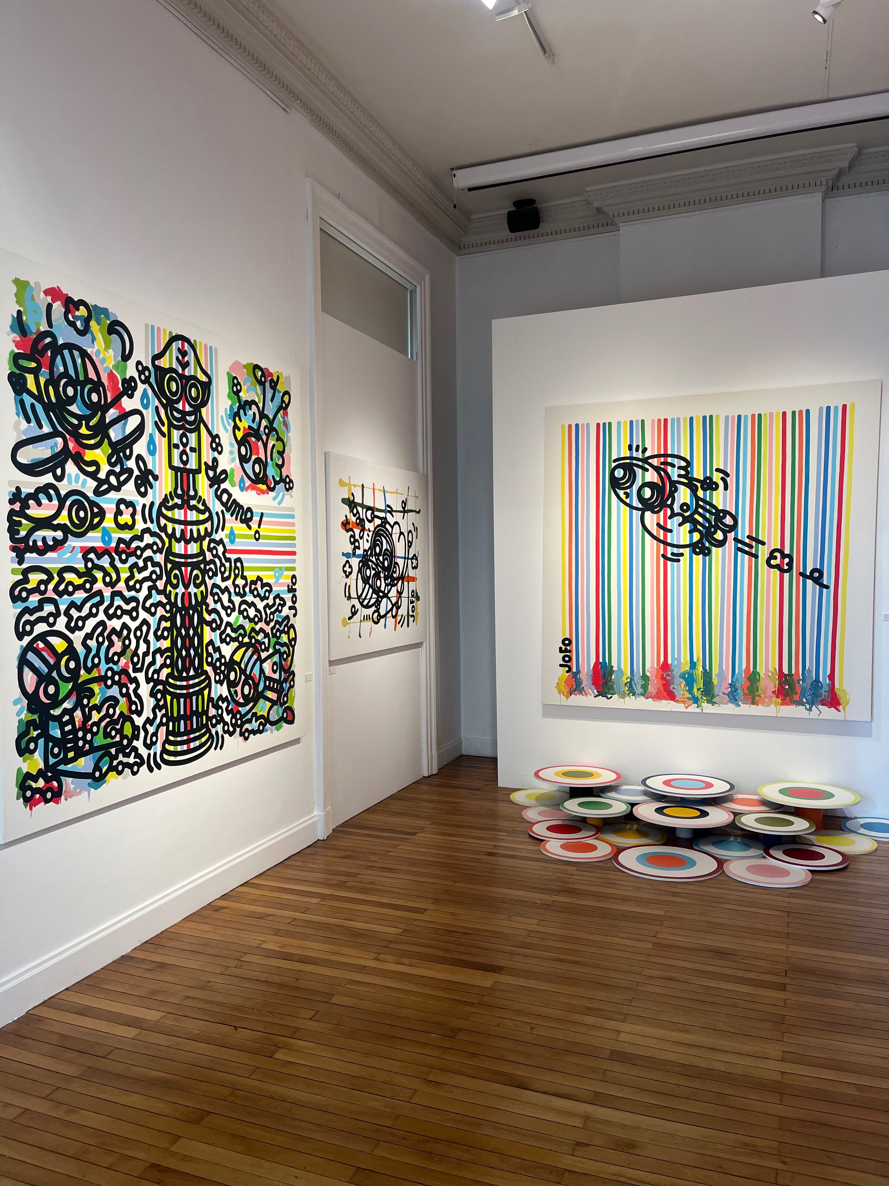 Installation view of “35 Tours” at Zone Trois Galerie, Bordeaux