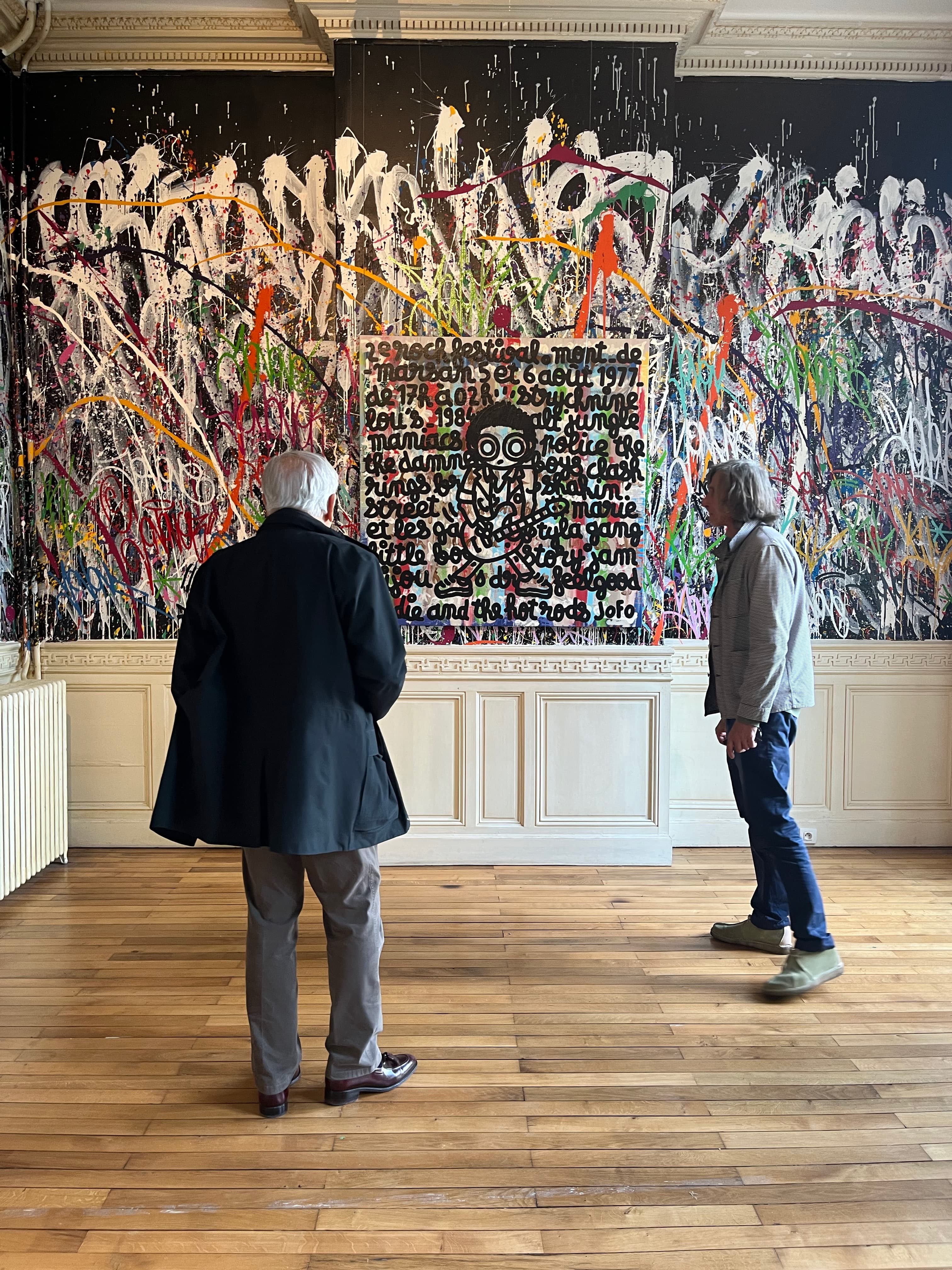 Installation view of “35 Tours” at Zone Trois Galerie, Bordeaux