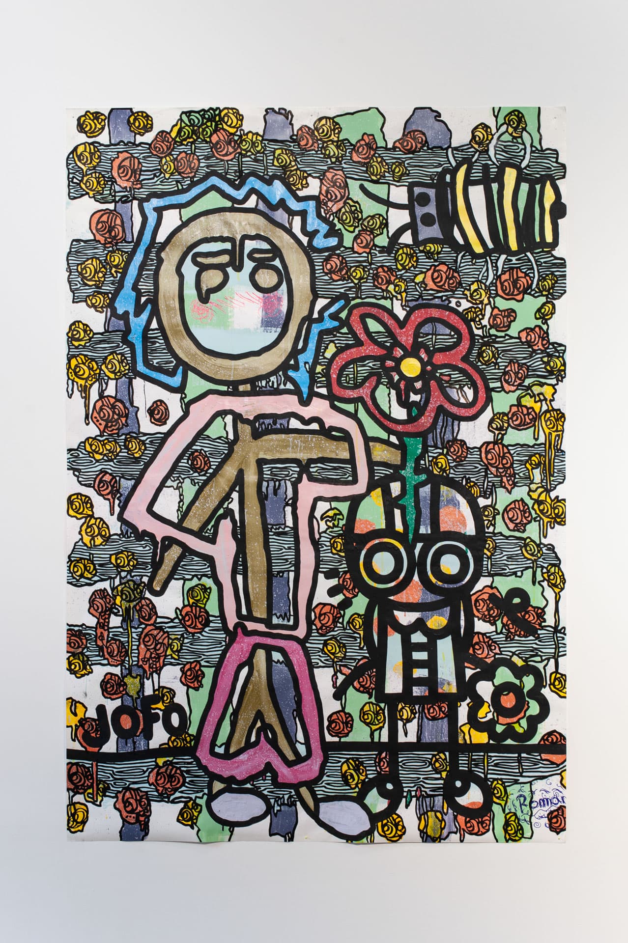 “La fleur et l’abeille”, Jofo