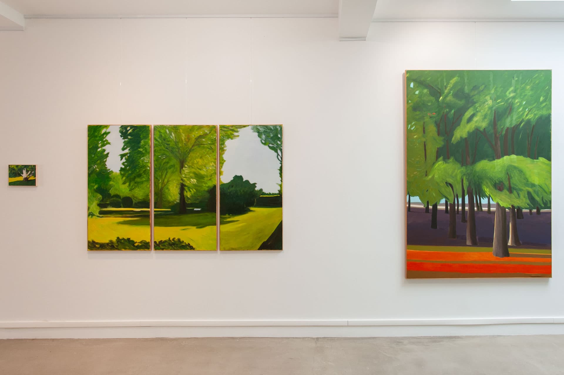 Vue de l’exposition « Maya Andersson » à Zone Trois Galerie, Bordeaux