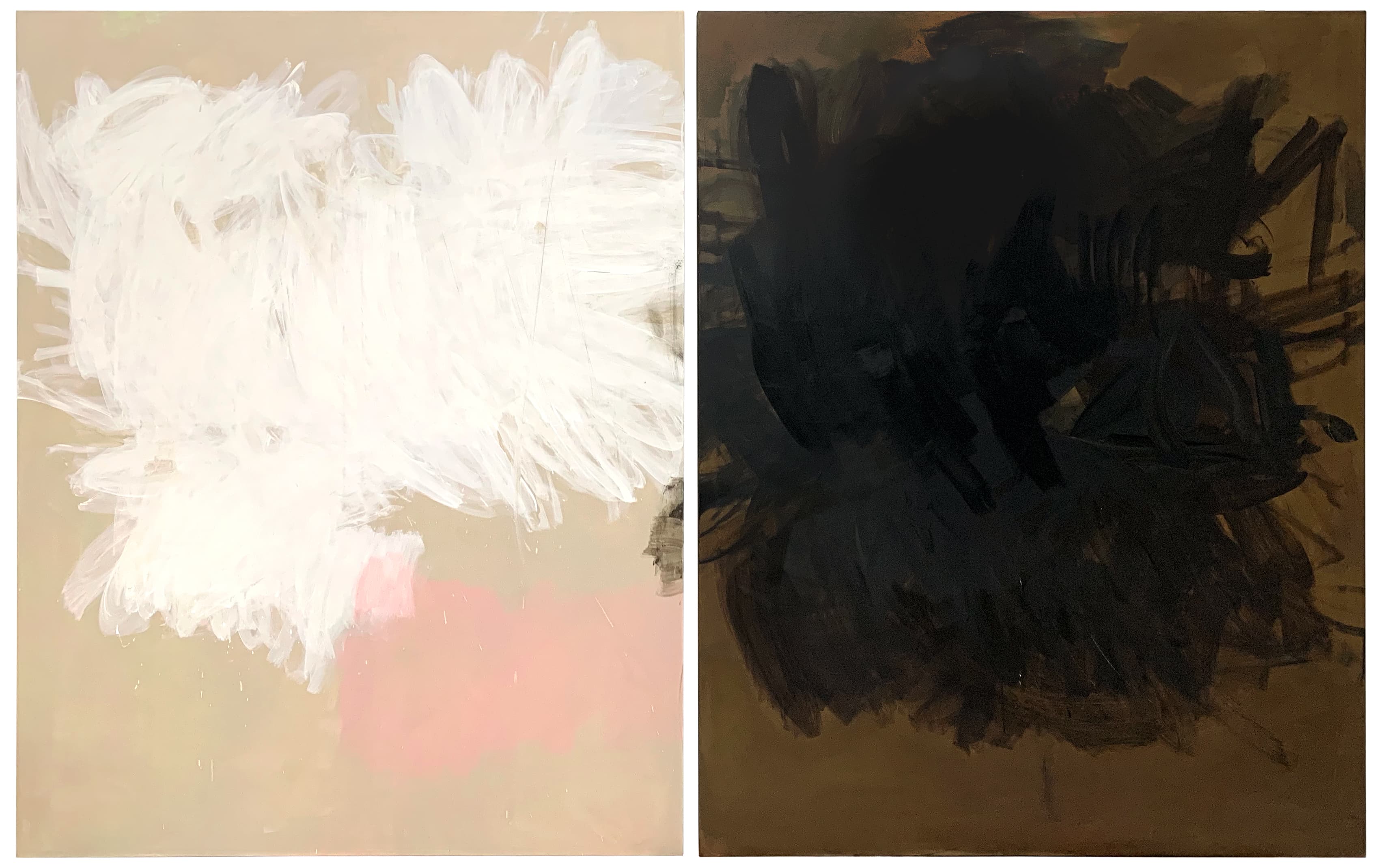Poodles (Bright), 2020, Yvonne Robert