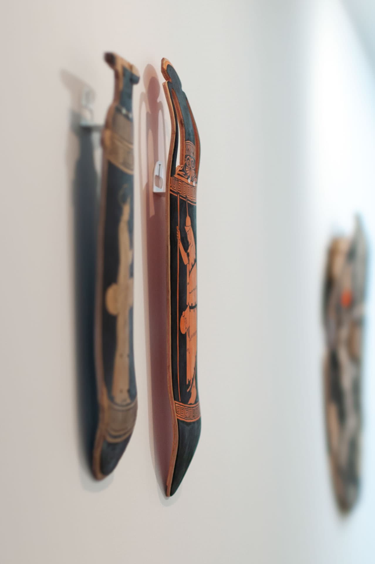 Vue de l’exposition « Burdigala, ex vin ad skathos » à Zone Trois Galerie, Bordeaux
