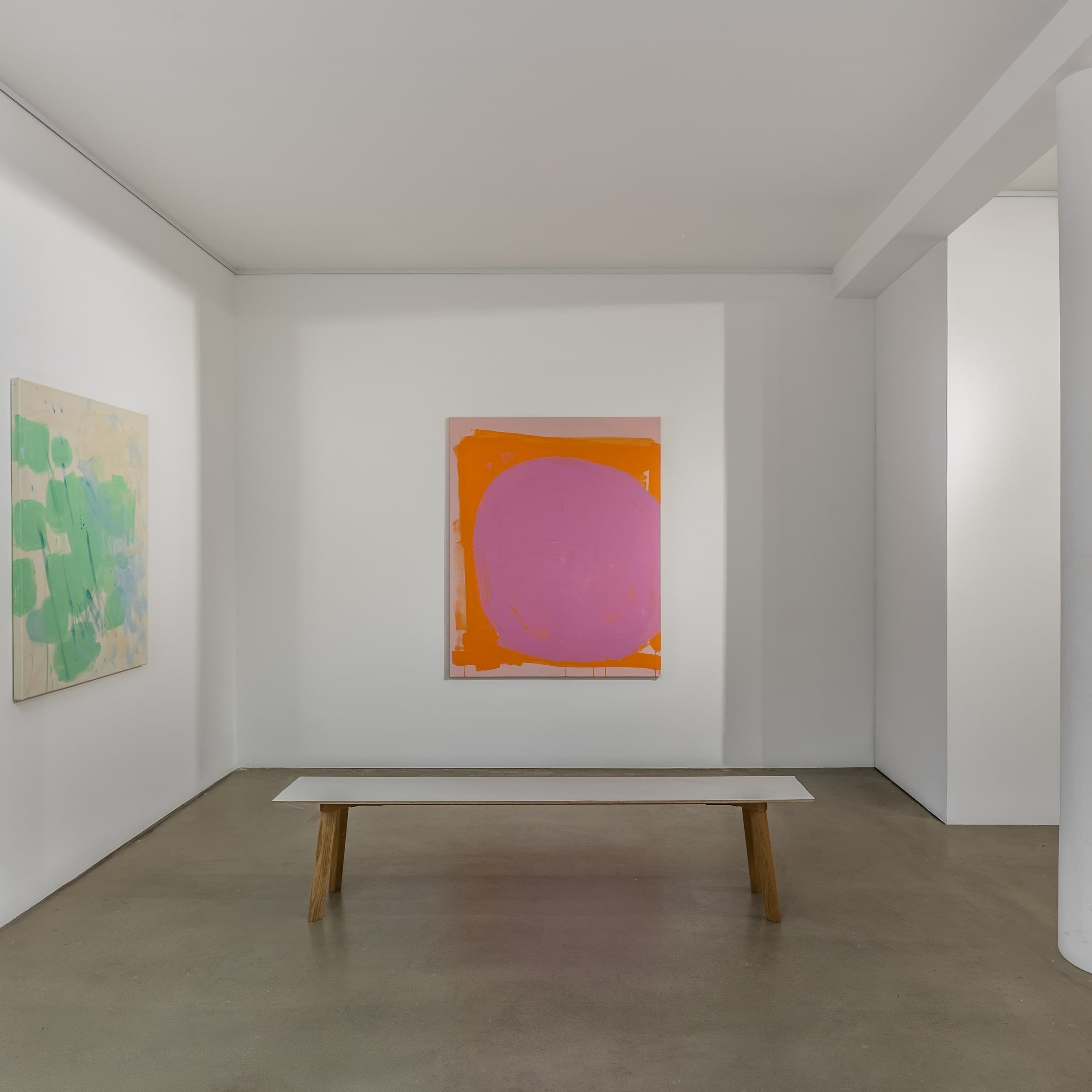 Vue de l'exposition « Yvonne Robert » à Zone Trois Galerie, Bordeaux