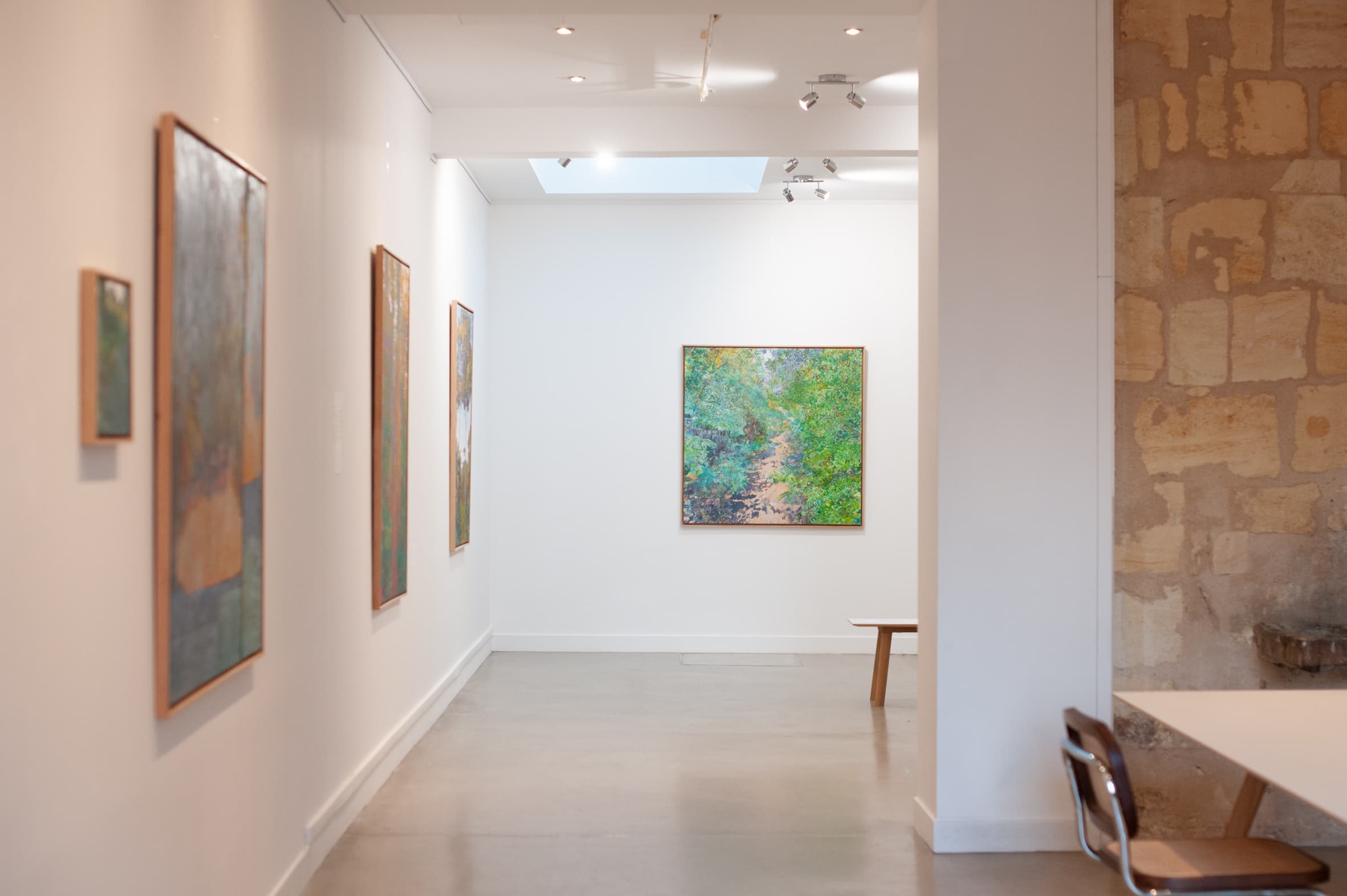 Vue de l’exposition « Sébastien Mahon » à Zone Trois Galerie, Bordeaux