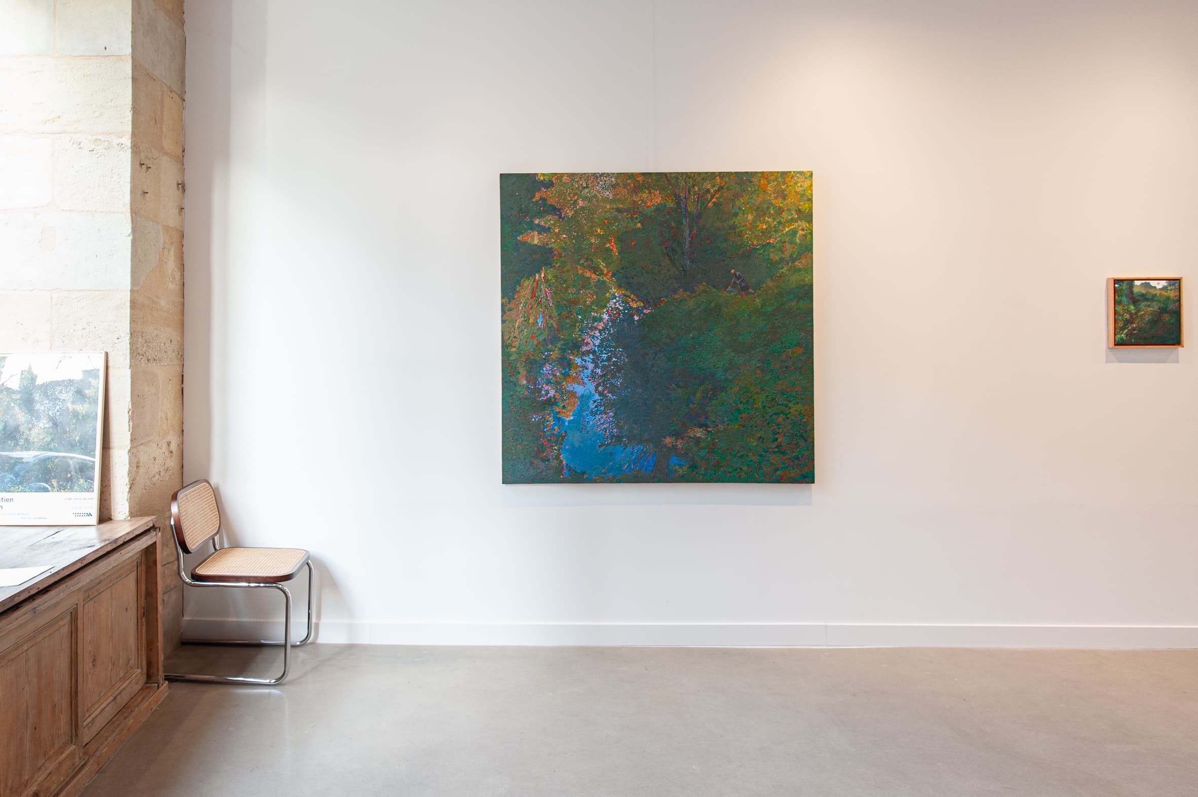 Vue de l’exposition « Sébastien Mahon » à Zone Trois Galerie, Bordeaux