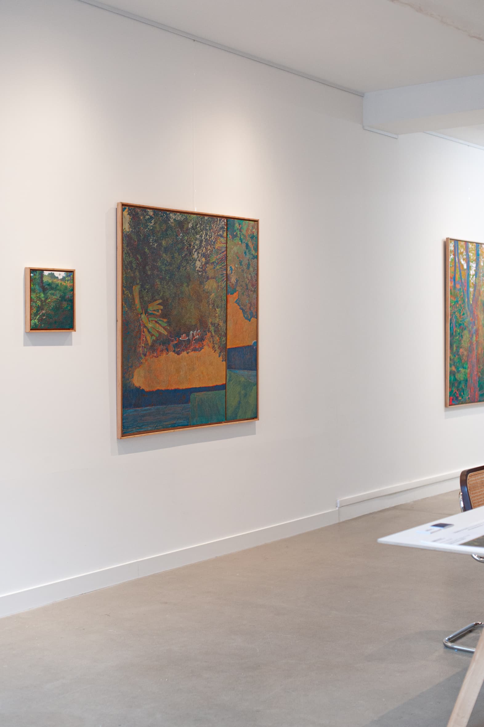 Vue de l’exposition « Sébastien Mahon » à Zone Trois Galerie, Bordeaux