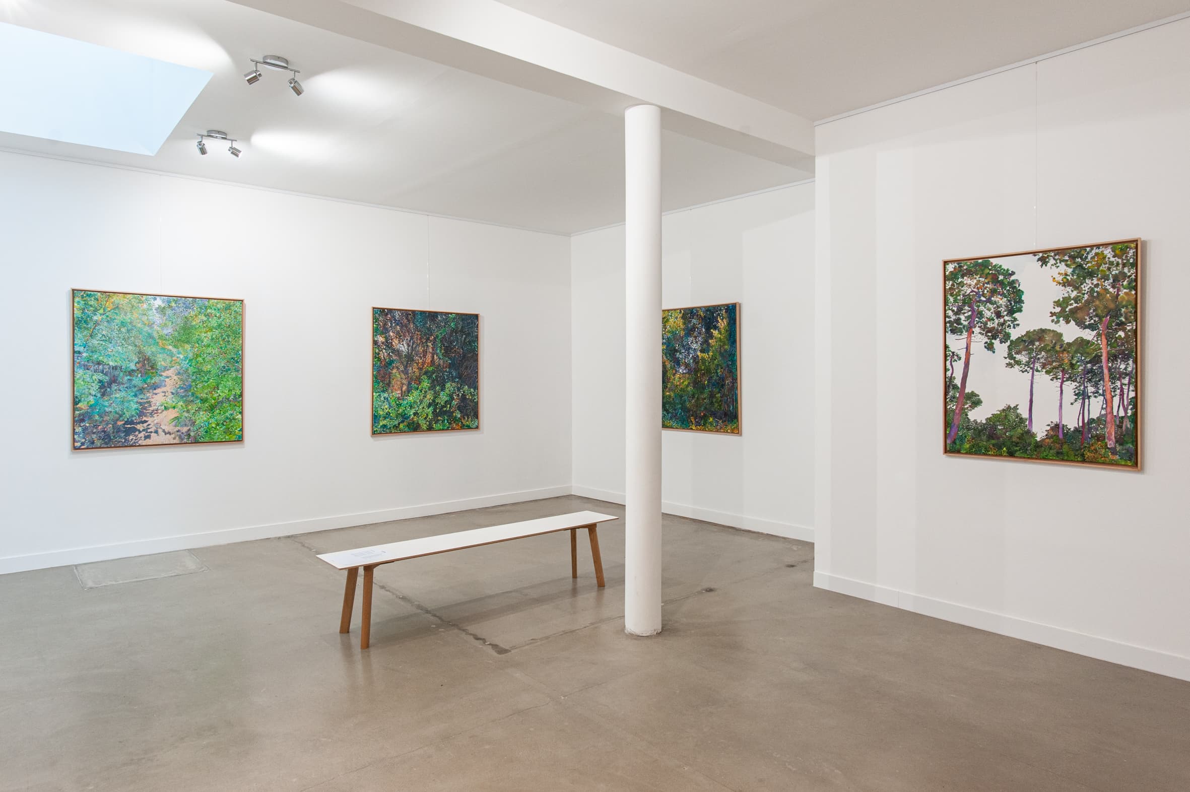 Vue de l’exposition « Sébastien Mahon » à Zone Trois Galerie, Bordeaux