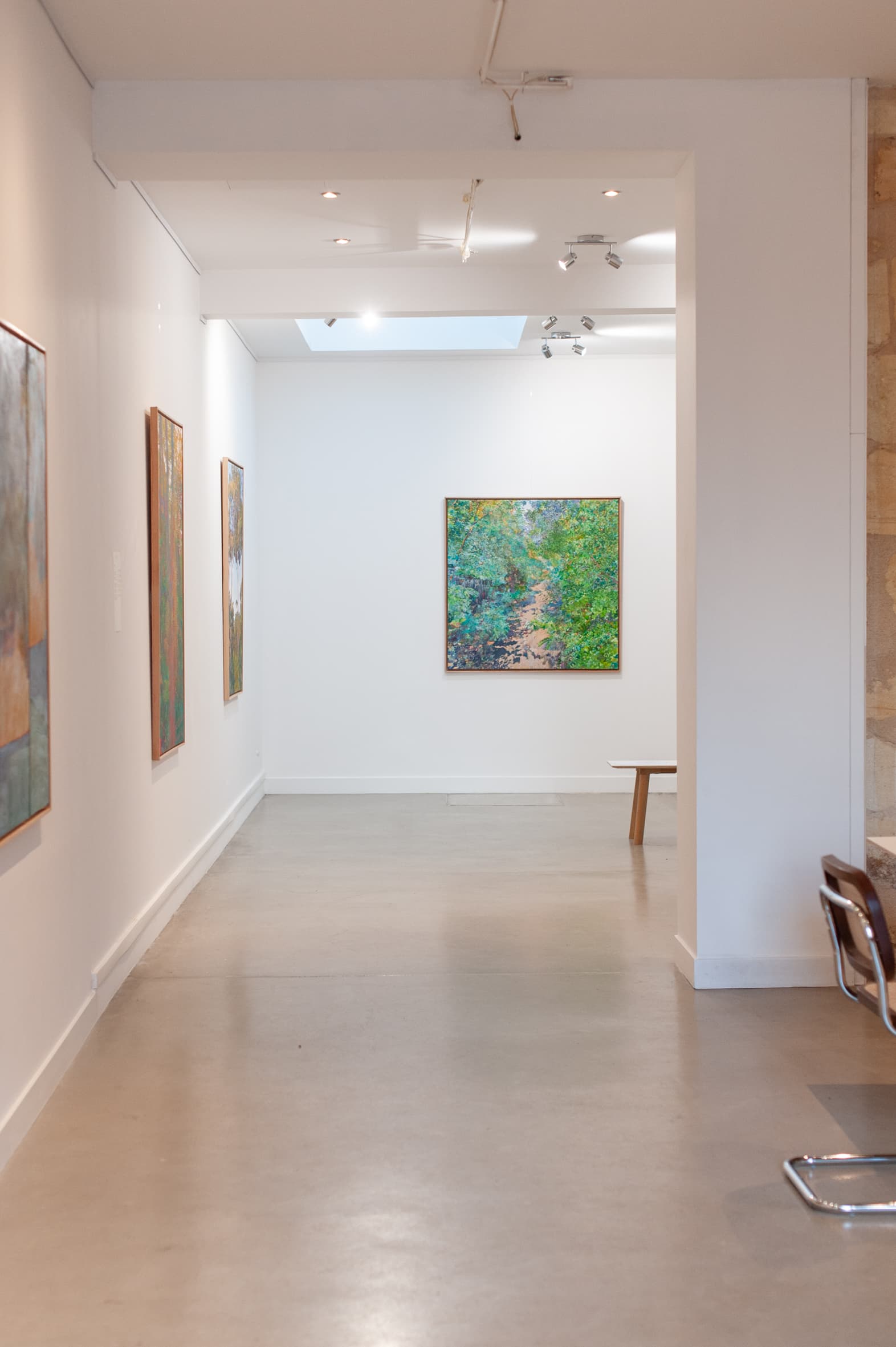 Vue de l’exposition « Sébastien Mahon » à Zone Trois Galerie, Bordeaux