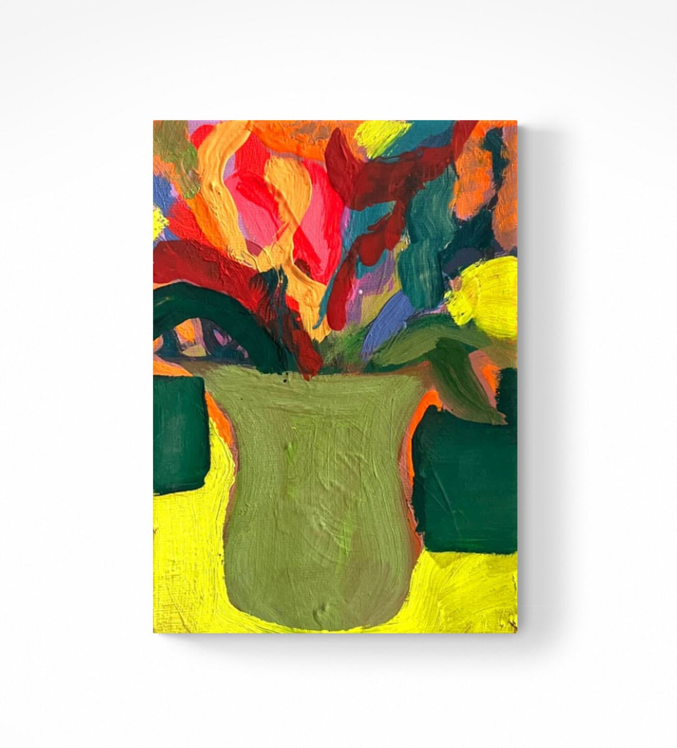 “Serie vasinhos, amarelo”, Duda Moraes