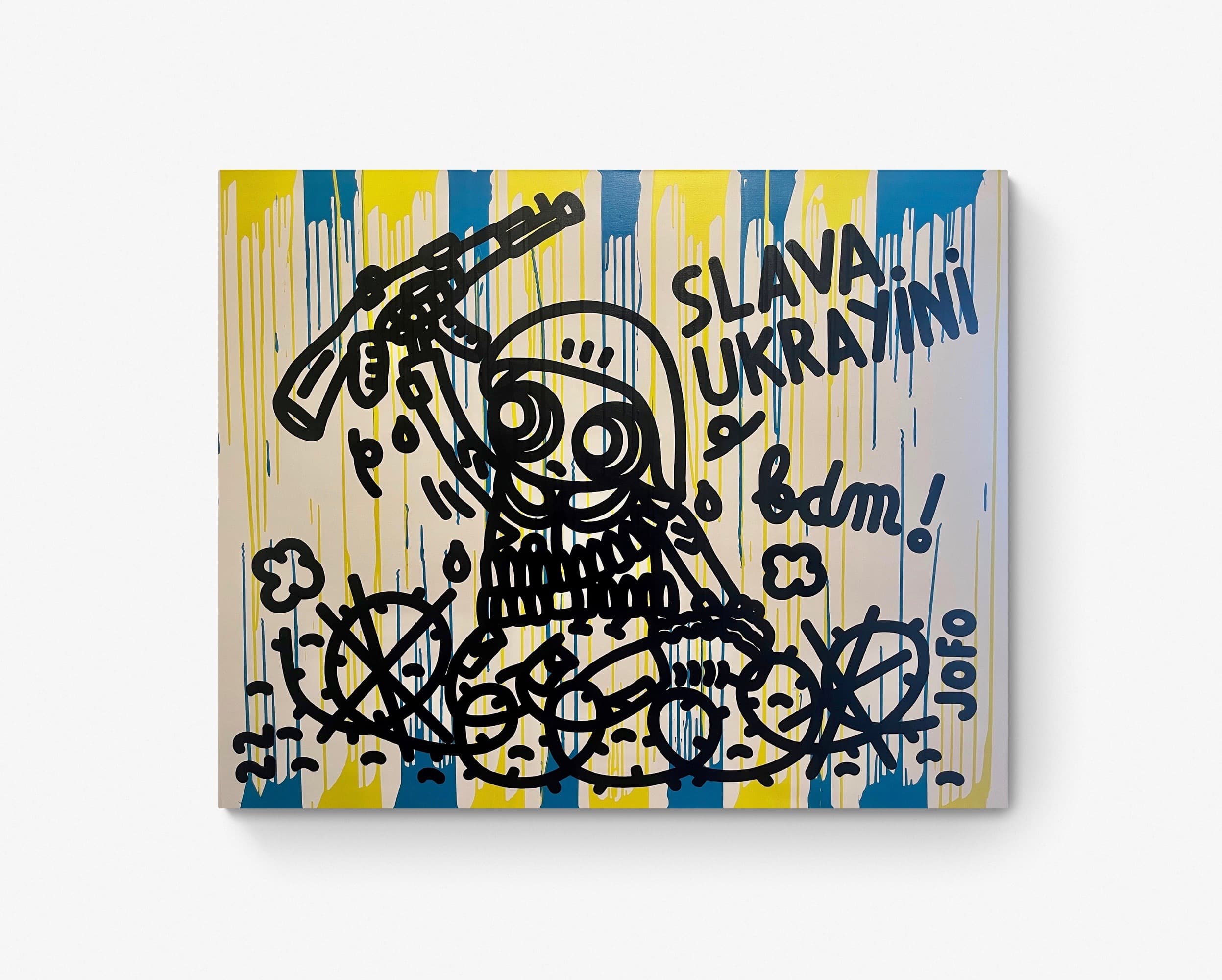 “Slava ukrayini bdm !”, Jofo