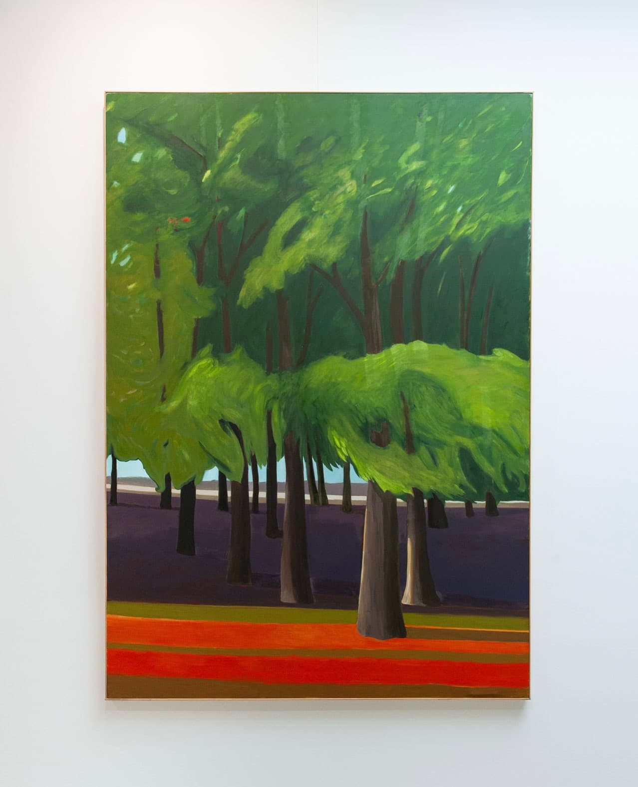 “Sous bois, fin d’après-midi”, Maya Andersson