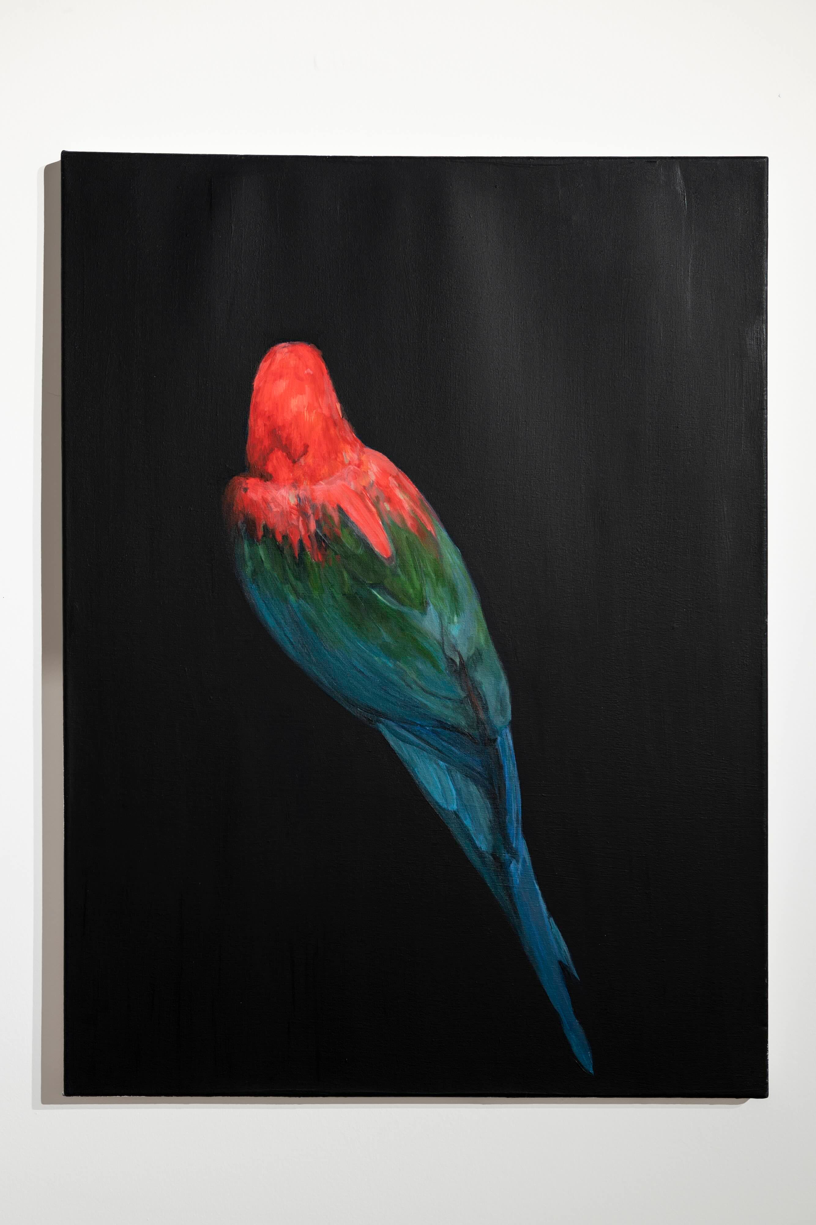« Vue de dos rouge », Coline Gaulot